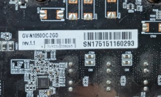 Gigabyte GTX 1050 OC 2GB