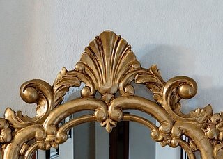 Espejo Cornucopia Antiguo Estilo Luis XV