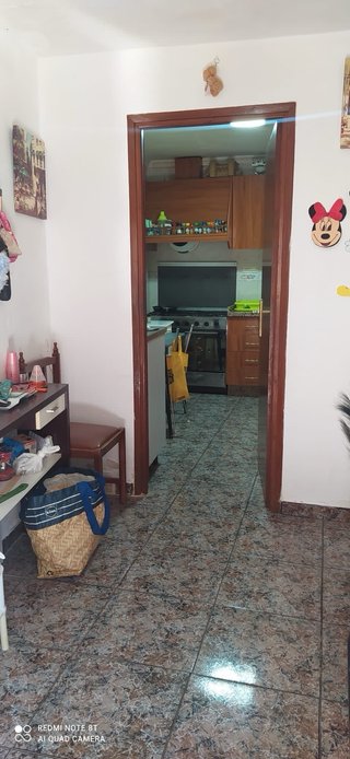Casa, cueva sin arreglar y cochera con chimenea