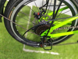 Bicicleta Plegable Leotron Verde Sin uso