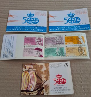 Lote Sellos V Centenario Descubrimiento América
