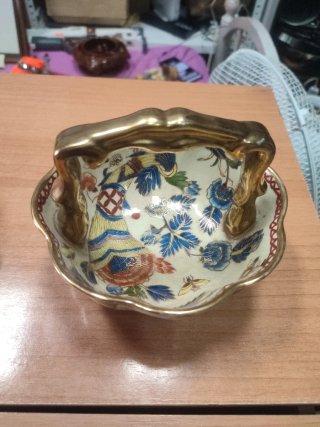 Cesta de porcelana china Adele Carey