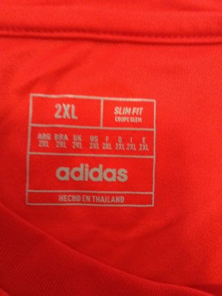 Camiseta España Fútbol Talla 2XL