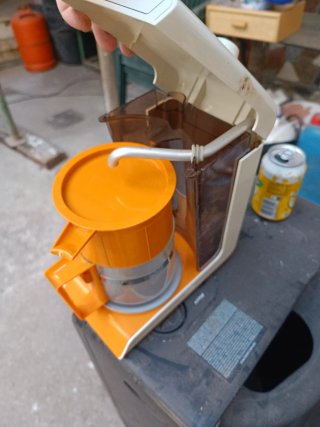 Cafetera Moulinex Naranja vintage