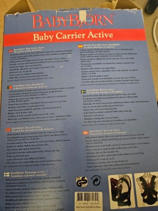Mochila Portabebés BabyBjörn Active