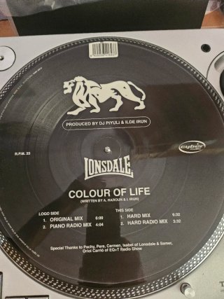 Lonsdale Colour Of Life Picture Disc