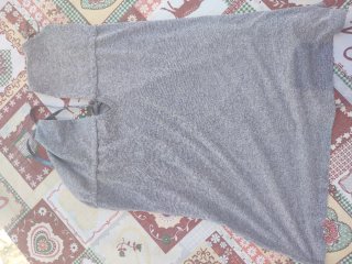 Top plateado tirantes cuello Bershka Talla L
