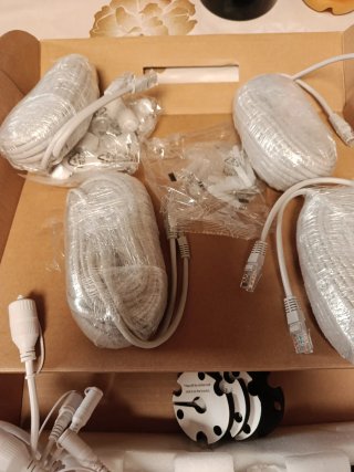 Kit Cámaras Vigilancia Blancas