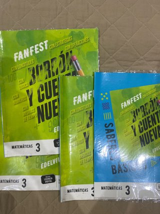 Matemáticas 3 Primaria Fanfest. Edelvives