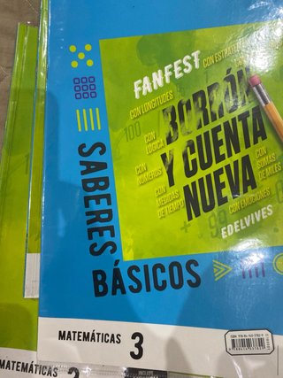 Matemáticas 3 Primaria Fanfest. Edelvives