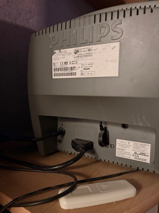 Televisor Philips Gris y Blanco