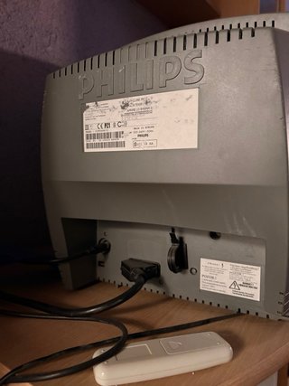 Televisor Philips Gris y Blanco