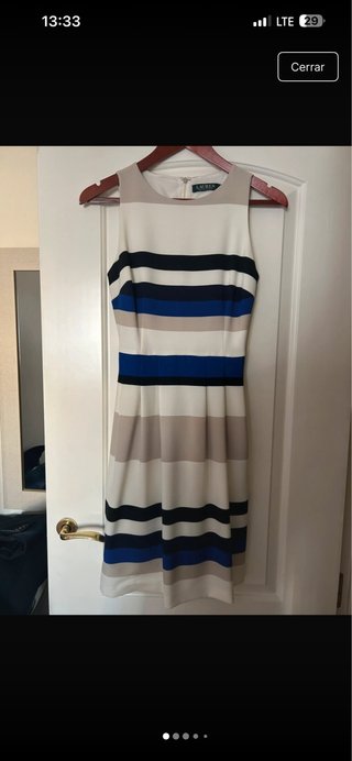 Vestido Ralph Lauren Rayas
