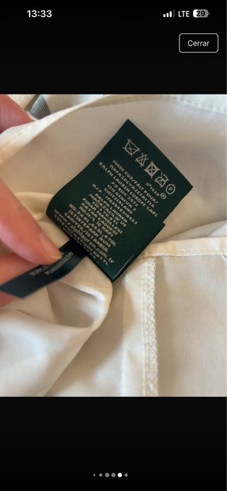 Vestido Ralph Lauren Rayas