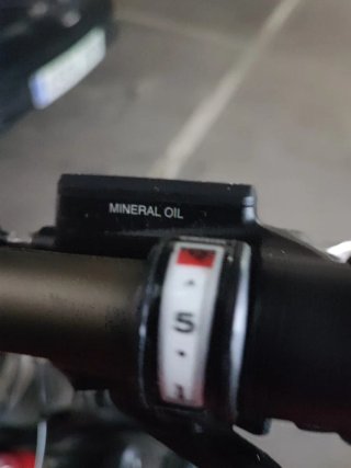Bicicleta de montaña roja