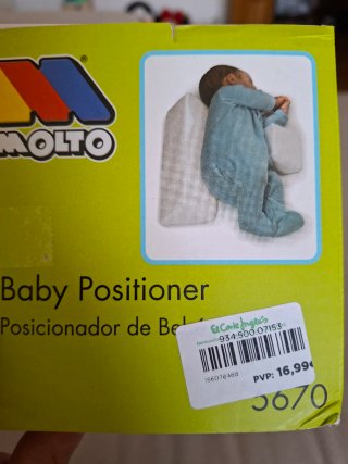 Cojín Antivuelco Bebé Molto Memory Foam