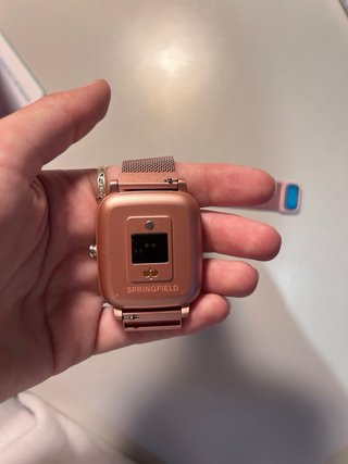 Reloj Dorado/Rosa de springfield