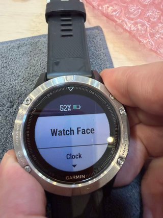Garmin Fenix 5 - Plata/Negro