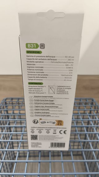 Irrigador bucal Pilln