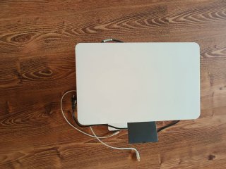 Impresora Multifunción HP Blanca con cables
