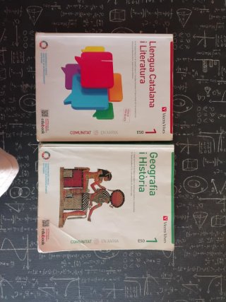 Libros de texto 1° ESO Rafael Casanovas
