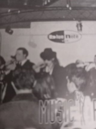 Cartolina vintage Blue Note Music Pub