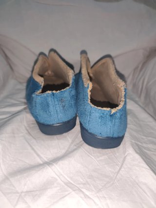 Zapatillas de estar por casa azul talla 39