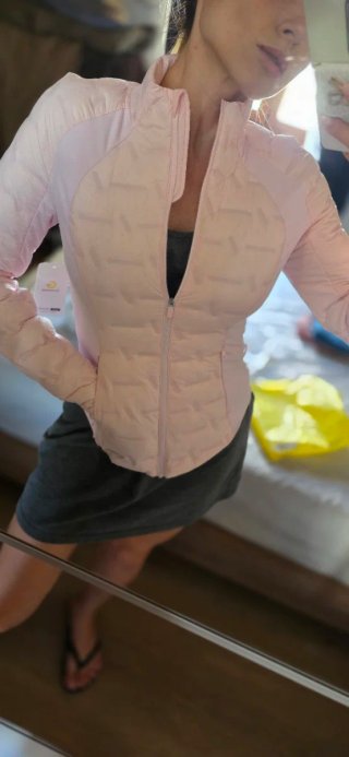 Giacca leggera rosa corsa XS