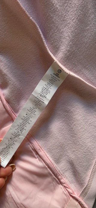 Giacca leggera rosa corsa XS