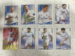 Cartas Real Madrid Cristiano Ronaldo, Pepe, Ramos