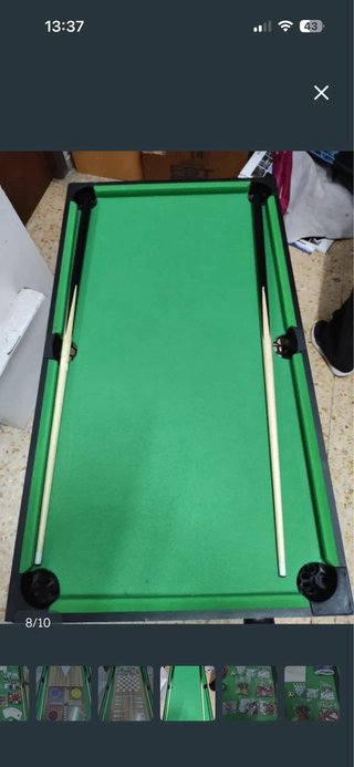 Futbolín, billar y juegos múltiples