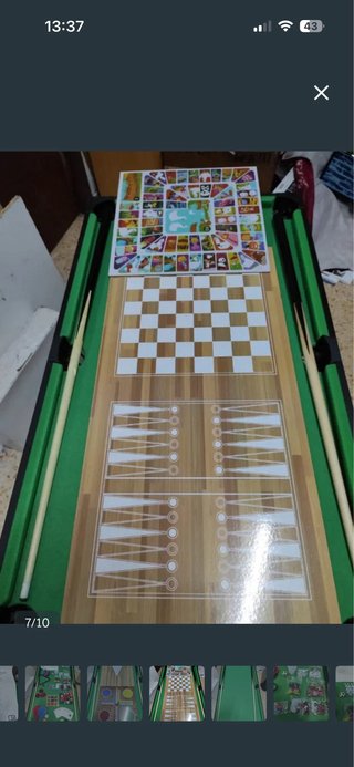 Futbolín, billar y juegos múltiples