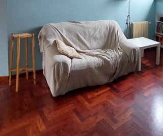 Funda de sofá beige