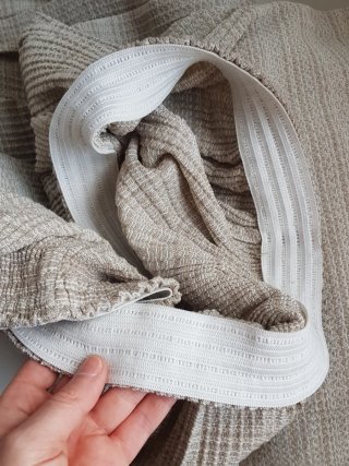 Funda de sofá beige