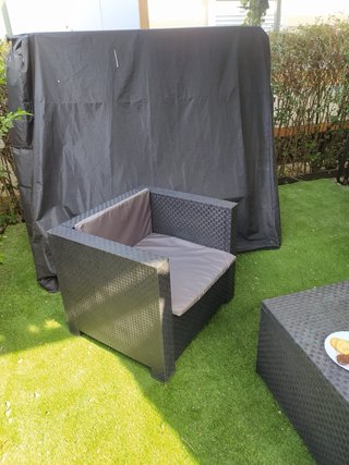 Mesa y sillones de jardín Willerby
