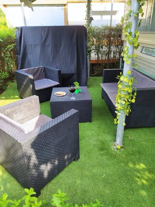 Mesa y sillones de jardín Willerby