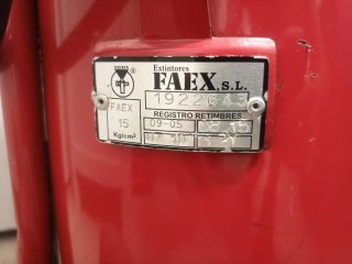 Extintor ABC 25kg