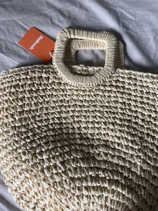 Bolso de playa Refresh beige