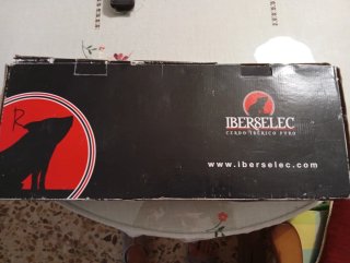 Soporte Jamonero Iberselec Negro/Rojo