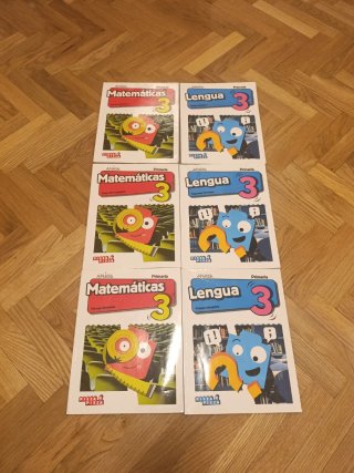 Libros tercero de primaria Anaya