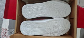 Nike Air Force 1 Blanco/Rosa Mujer