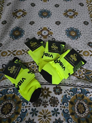 Calcetines deportivos VIBOR-A neón