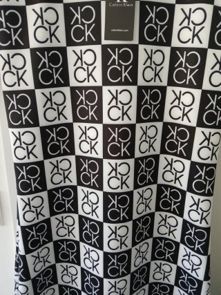 Vestido Calvin Klein Talla M Estampado CK