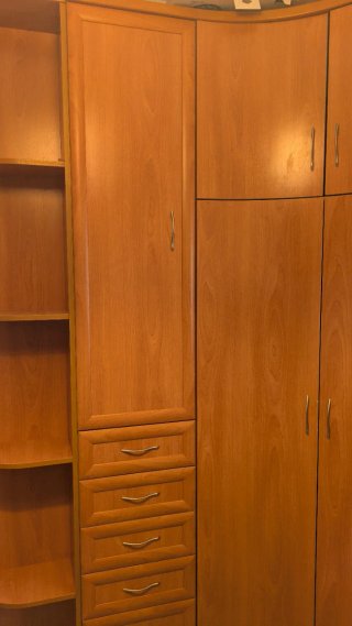 Dormitorio juvenil modular cerezo