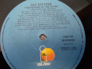 Cat Stevens Footsteps in the Dark vinilo LP