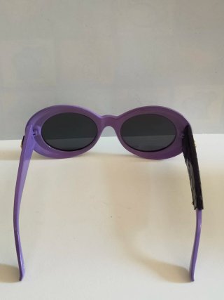 Occhiali da sole vintage Versace viola e neri