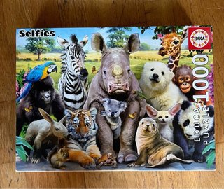 Lote 4 Puzzles 1000 Piezas Completos