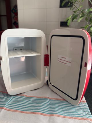 Nevera portátil coche/camping roja