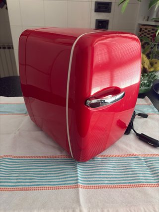 Nevera portátil coche/camping roja