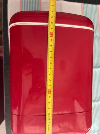 Nevera portátil coche/camping roja